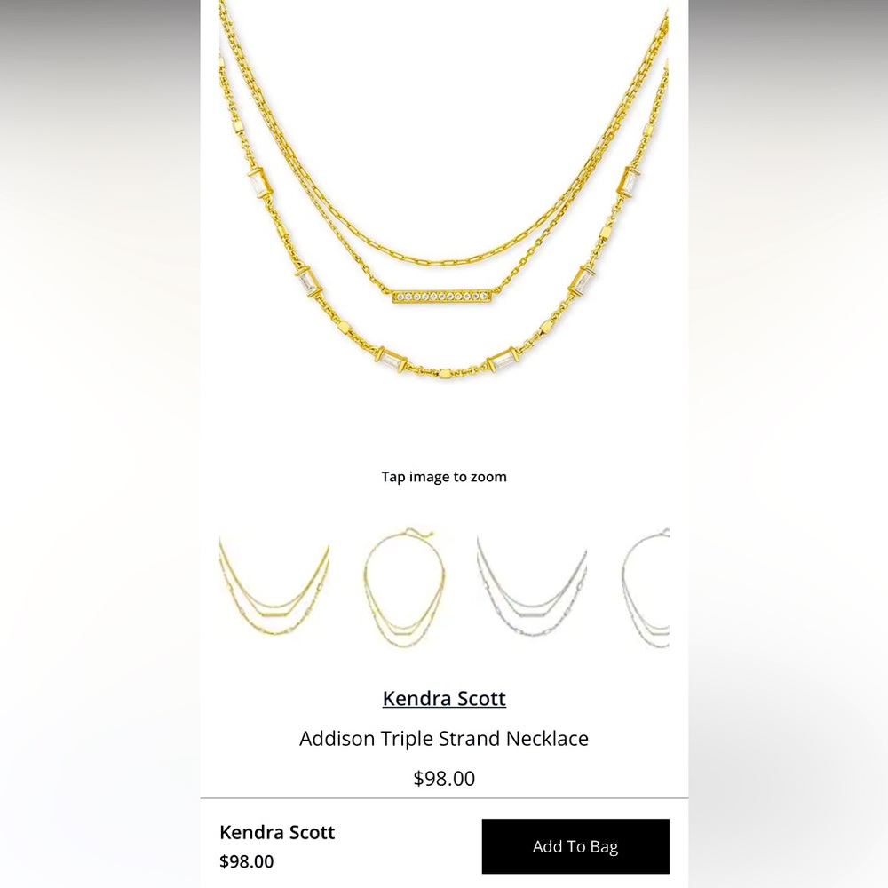 Kendra Scott Addison necklace